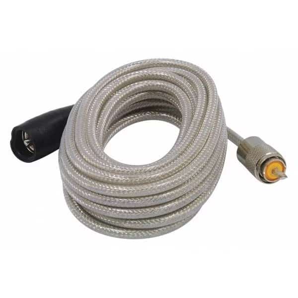 Coax Cable, w/PL-259 Connectors, 18ft.