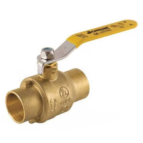 1/2" CXC Lead Free Brass Ball Valve