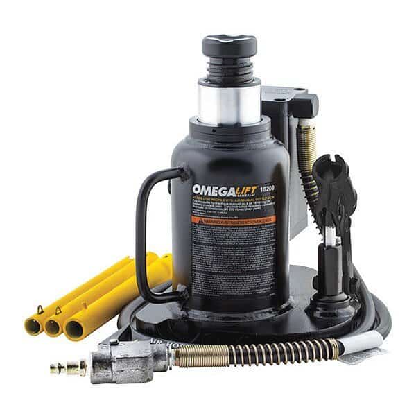 Bottle Jack, Air Act, Low Profile, 20 tons