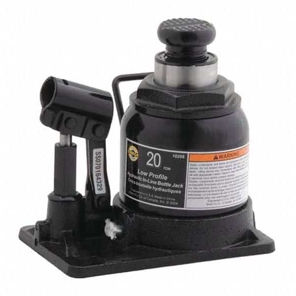 In-Line Shorty Bottle Jack, 20 tons