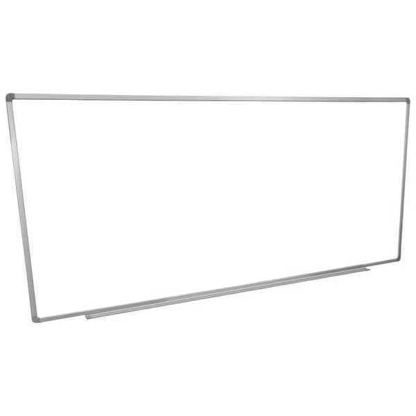 Wall-Mounted Magnetic Whiteboard - 96"W x 40"H