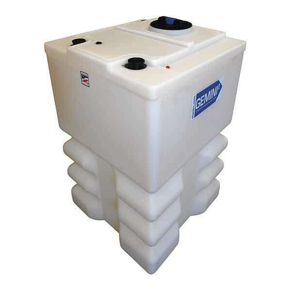 Square Tank,Nat,LDPE HD 1.9,120Ribbed, Mfr#: 01-32976, PEABODY ENGINEERING