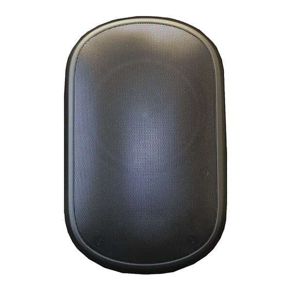 Weather-Resistant, Wall-Mount Speaker Blk