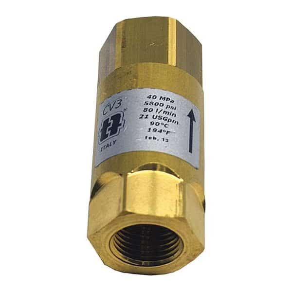 Check Valve 5800psi 1/2 Fx2, A.R. North America, Mfr#: 4074000002