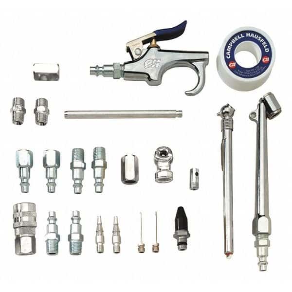 Accessory Kit, w/Case, 25pcs., CAMPBELL HAUSFELD, Mfr# MP520010AV