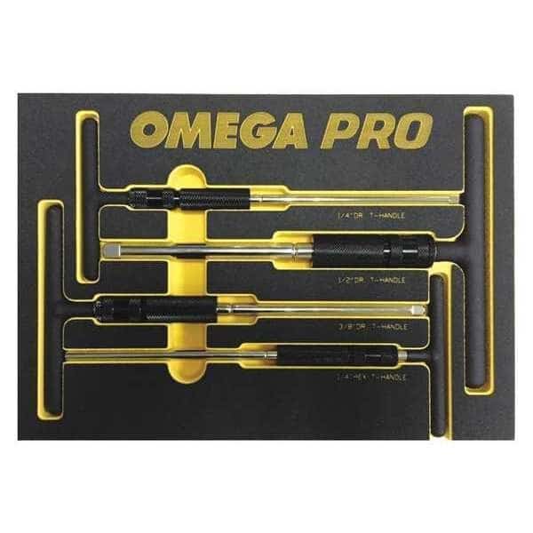 WrenchSet, AdjustableT-HandleSpeed, 4 pcs.