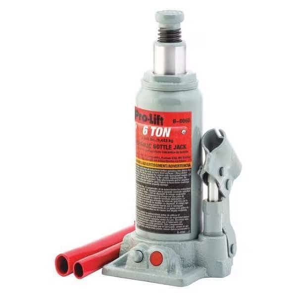 Bottle Jack, Hydraulic, 6 tons
