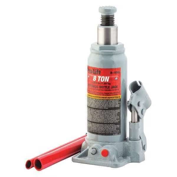 Bottle Jack, Hydraulic, 8 tons