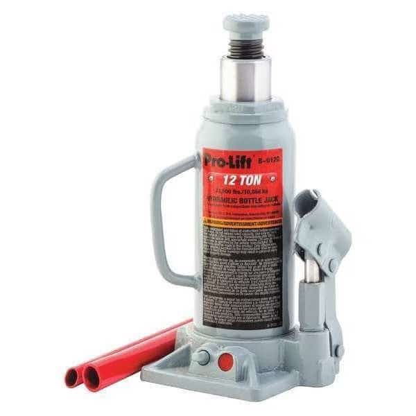 Bottle Jack, Hydraulic, 12 tons