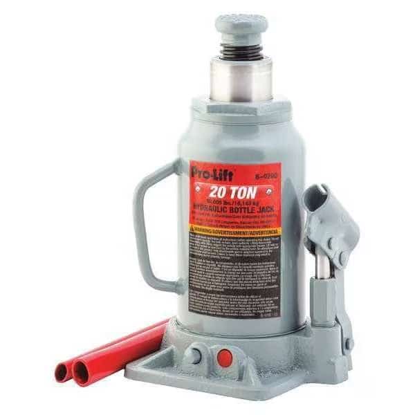 Bottle Jack, Hydraulic, 20 tons
