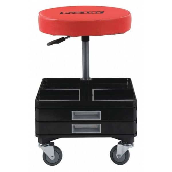 Pneumatic Chair, Tool Tray, 36", 300 lb., Pro-Lift, Mfr#: C-3100