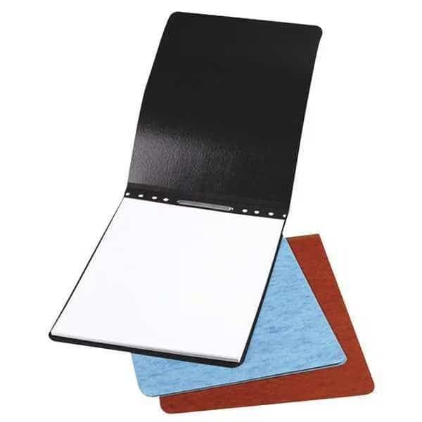Pressboard Report Cover, 2" Extension, Red, Width: 11"
