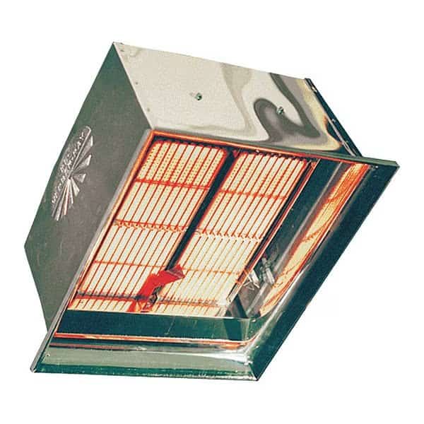Infrared Heater,Nat. Gas,60,000 BtuH,24V, Mfr#: DR60 NFS-2 24V, RE-VERBER-RAY