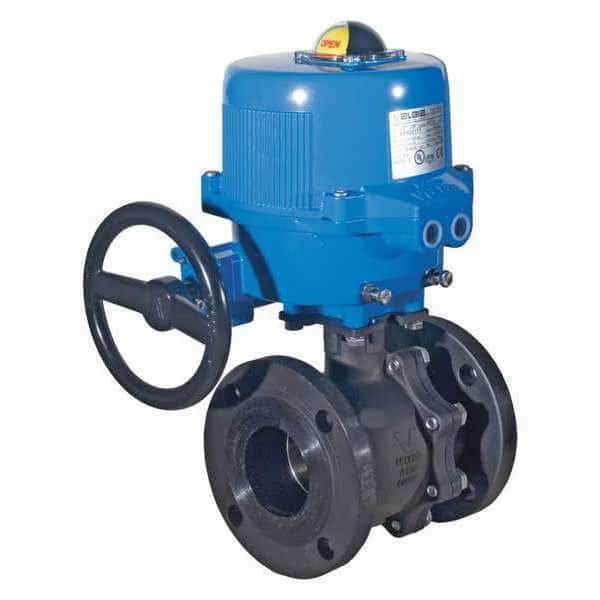 Electric Actuated, CS Flanged, Ball Valve, Valve Structure: Full Port