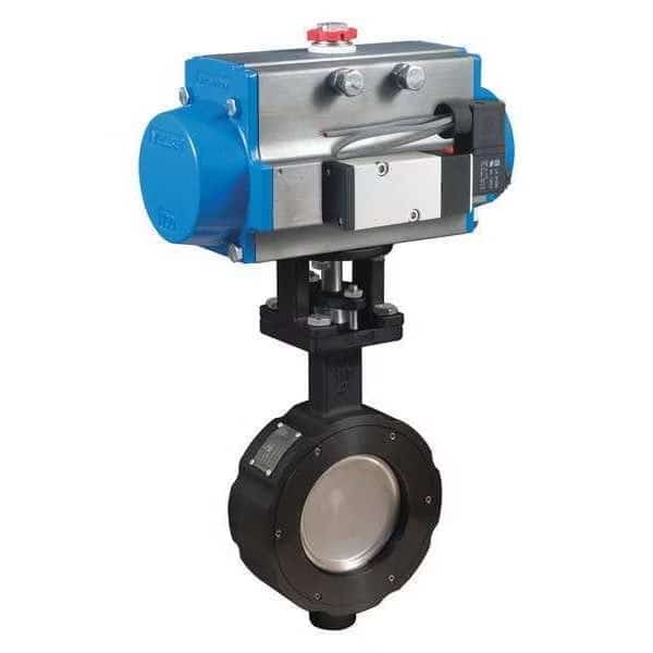 Pneumatic,Actuated CS,Butterfly Valve, Mfr#: SR8100-C1-21/2, BONOMI