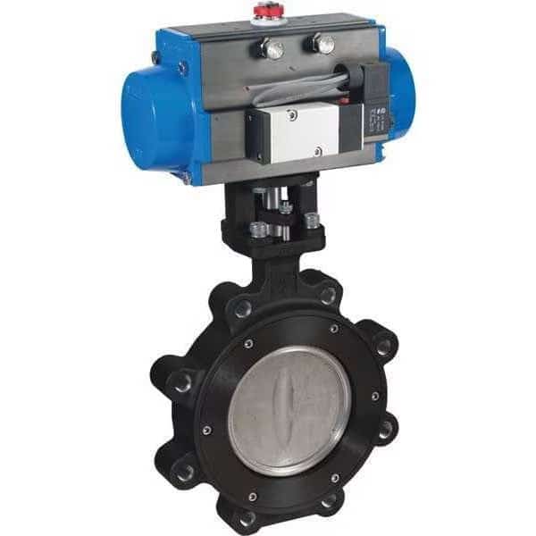 Pneumatic, Actuated CS, Butterfly Valve
