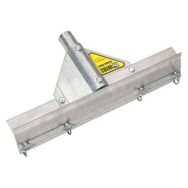 Wire Gauge Rake,14" L,Threaded Handle, Mfr#: 58714, SEYMOUR MIDWEST RAKE