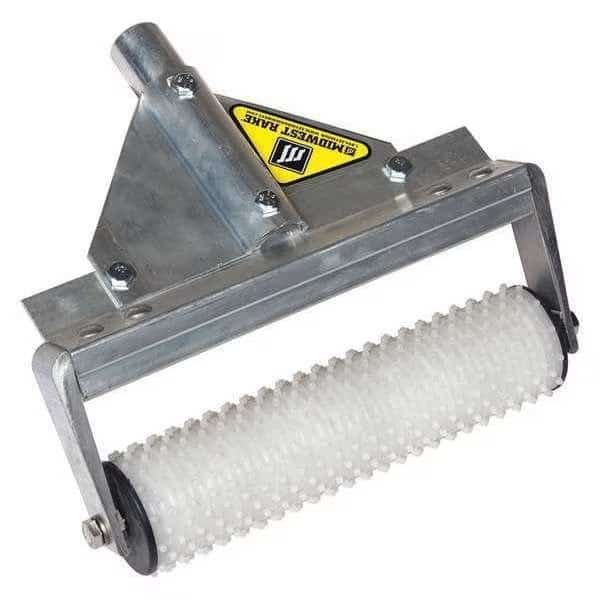 Stub Roller, 9" L, Alum Frame, with Handle, Stub Roller, 9" Rollers