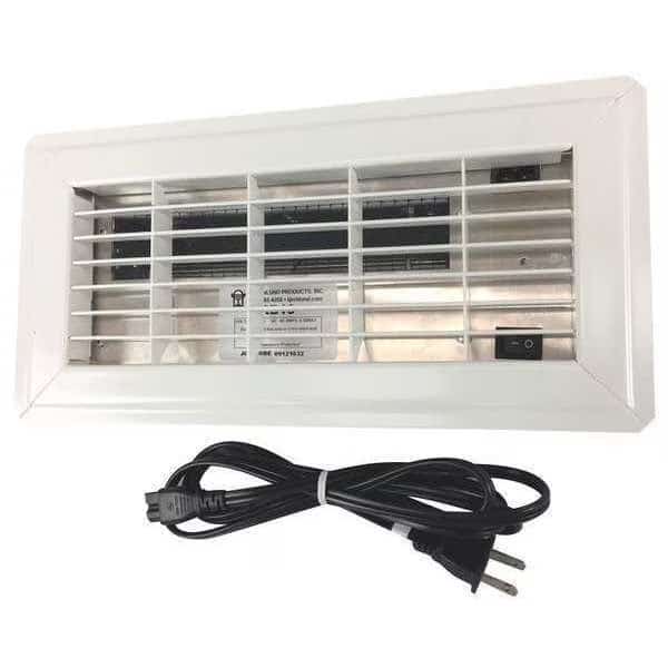 Register Booster Fan, White, 10" Boot