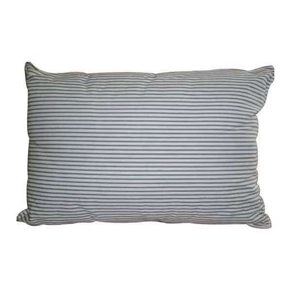 Striped, Grandma Pillw, 20"X28", Blue/White