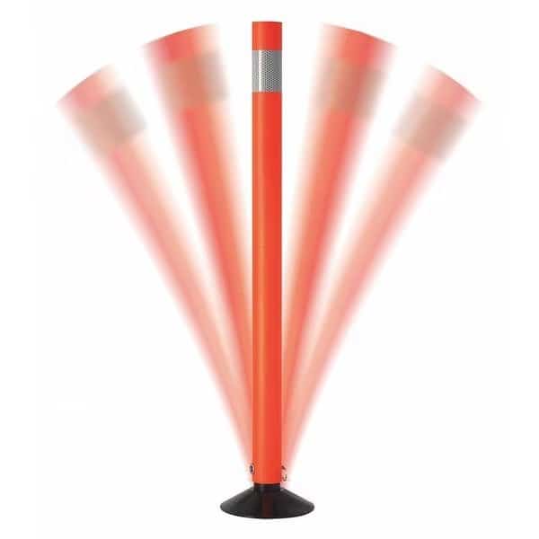 Delineator Post,Rebounder,36",Reflective, Mfr#: 6605134, TAPCO