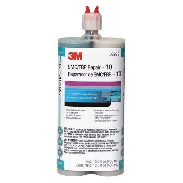 Fiberglass, Repair Adhesive, 400 mL, PK6, 3M, Mfr# 08272