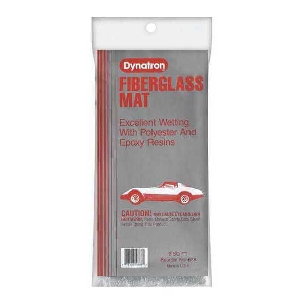Fiberglass, Mat, 8 sq. ft., PK6