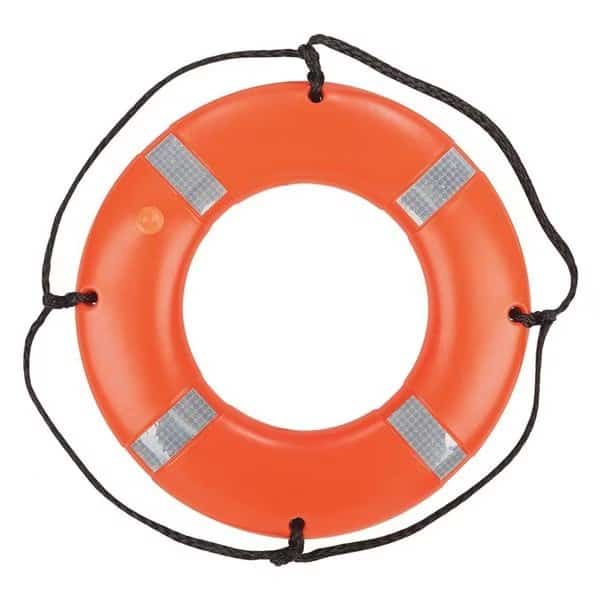 Ring Buoy, Orange, 24"