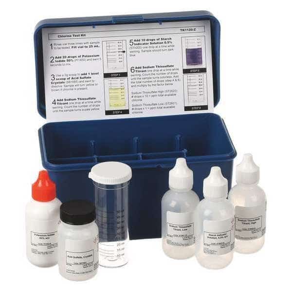 Chlorine Kit, 1Drop - 1 Or 10ppm, Cl2/25mL