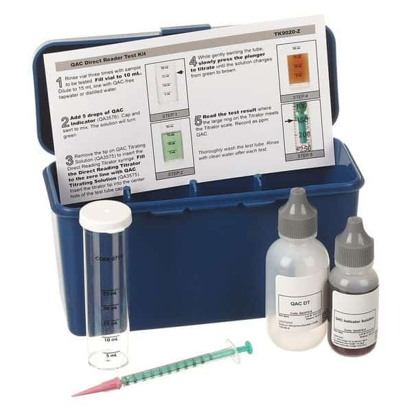 Quat Test Kit, Titrator Version