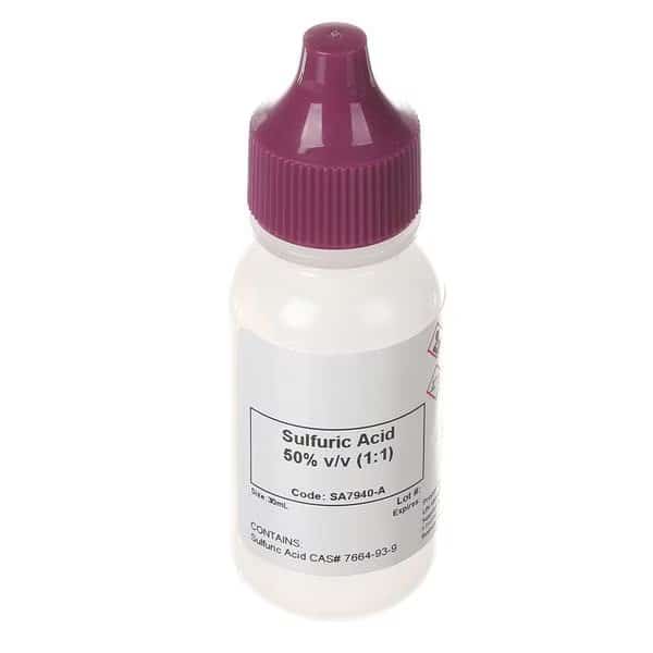 Sulfuric Acid, 50 Percent, 30 mL