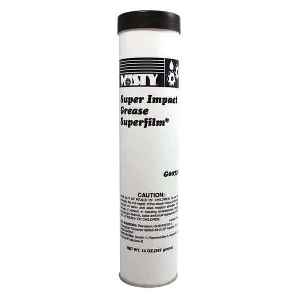 14 oz Super Impact Grease, 14 oz., PK48 Green