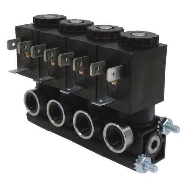 Solenoid Valve, 2-Way, 2-Position, Normally Closed, 1/8 in Pipe Size, 120V AC, Direct Acting