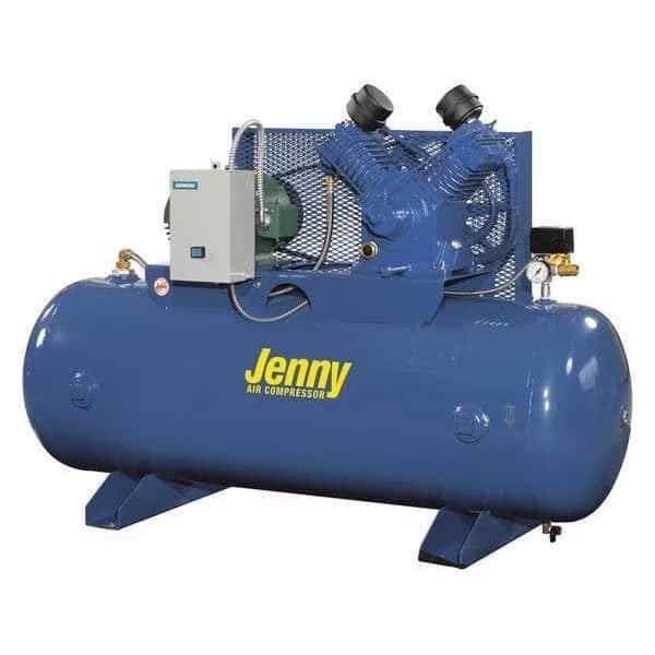 Air Compressor, Stationary, 23.0cfm, 125psi, Tank Size: 80 gal.