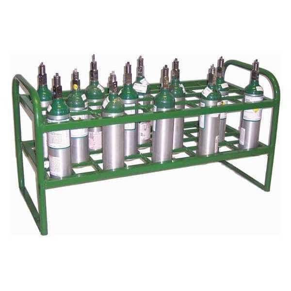 M6 Medical Cart, 36 Cyl., 35"W x21"H, 44 lb.