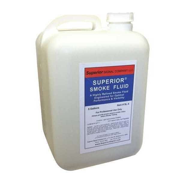 Smoke Fluid, 5 gal., SUPERIOR SMOKE, Mfr# SL5