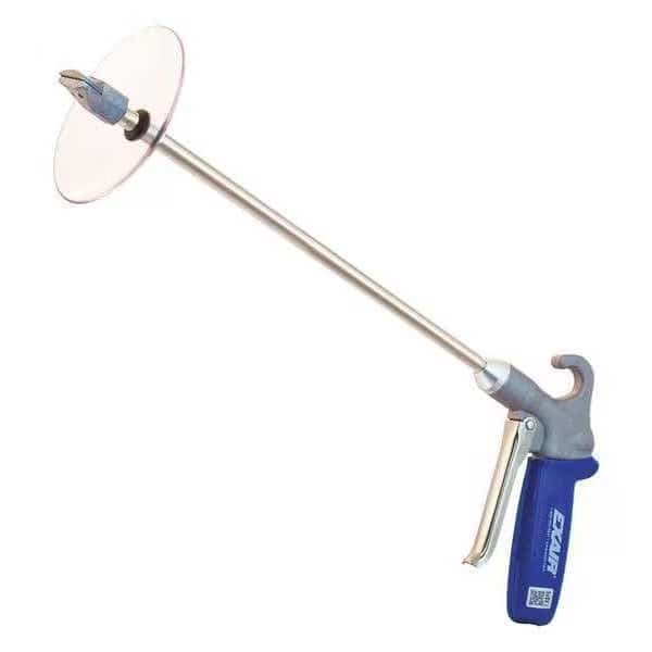 Safety Air Gun,17.5 CFM,6" Ext,Shield, Mfr#: HP1229-6-CS, EXAIR