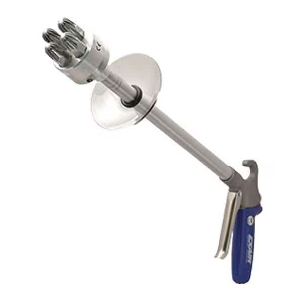 Safety Air Gun,56 CFM,60" Ext,Shield, Mfr#: 1240-60-CS, EXAIR