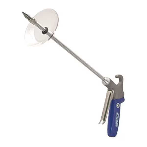 Safety Air Gun, 13 CFM, 48" Ext, Shield, Air Gun Body Style: Ergonomic