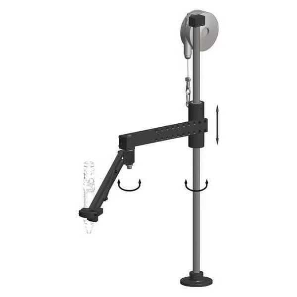 Torque Arm,21 1/2" Vertical Travel, Mfr#: BA-40 R(1200071), FLEXARM