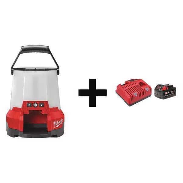 Cordless Job Site Lights, 18.0V