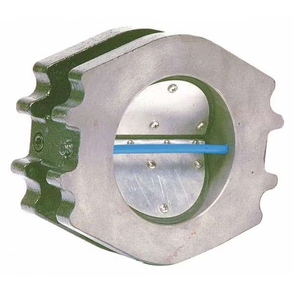 Check Valve,10",Cast Iron,Wafer Style, Mfr#: H10-518-4320, FLEXI HINGE