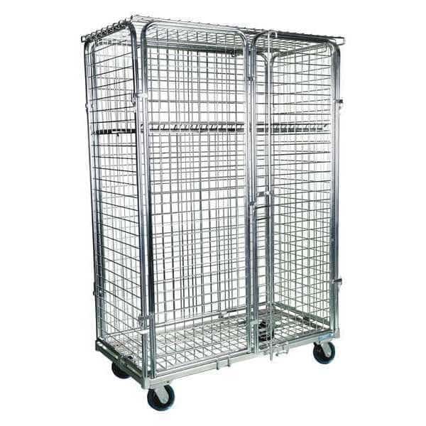 Rolling Cart,48"x24"x71", Mfr#: RC2448SECURITY, NASHVILLE WIRE