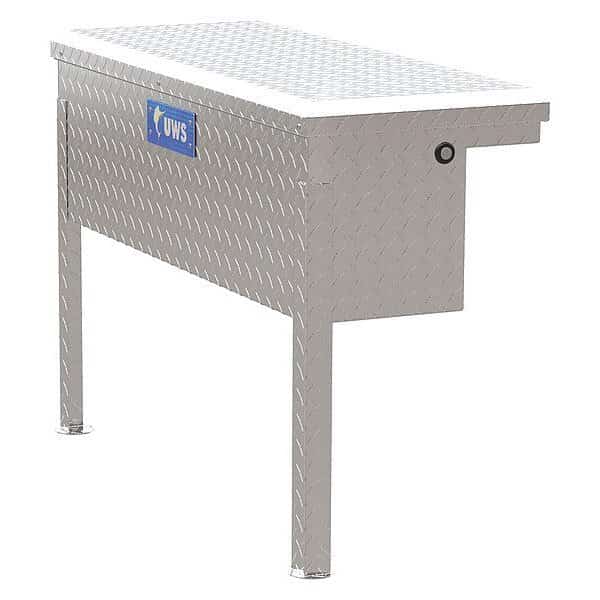36" Low Profile Side Mount Truck Tool Box, Aluminum