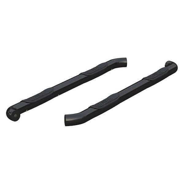 3" Black Powder Coated Steel Side Bars