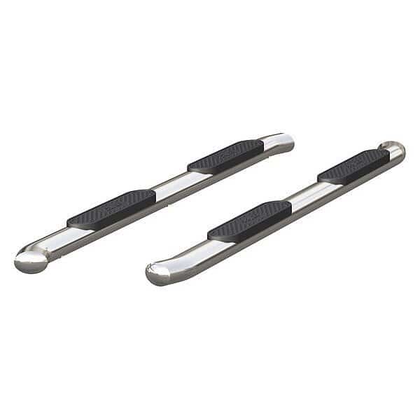 4" Polished Stainless Steel Side Bars