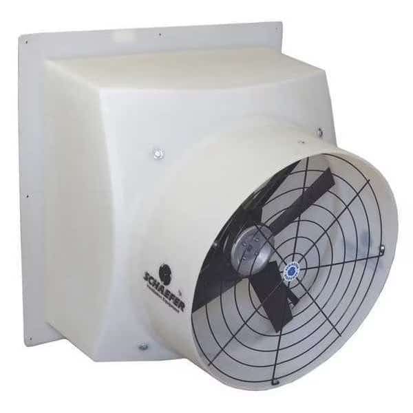 Exh Fan, D/D, 16 Dia, CFM 3217,115/230 V