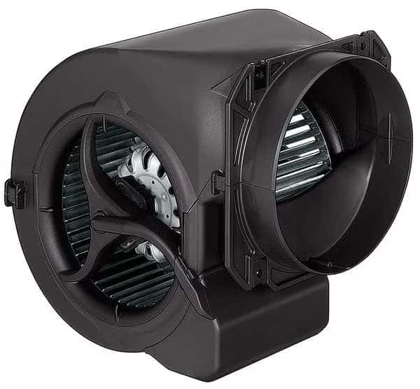 Round OEM Blower, 1800 RPM, 1 Phase, Direct, Polypropylene Plastic, EBM-PAPST, Mfr# D2E146-HT65-94