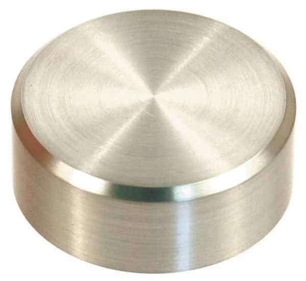 Standoff Cap, 5/16"-18 Thrd Sz, 18-8 Stainless Steel Polished, 2 PK