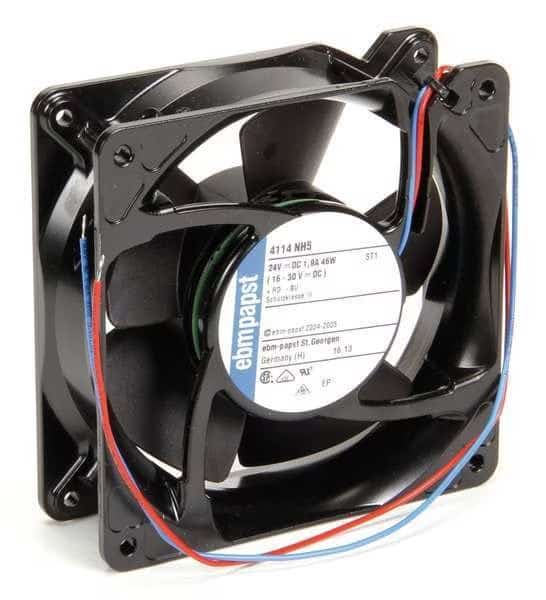 Axial Fan,Square,119 mm H,230 CFM, Mfr#: 4114NH5, EBM-PAPST